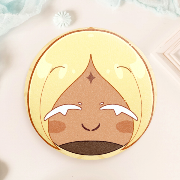 Pure Vanilla Face Plush Badge