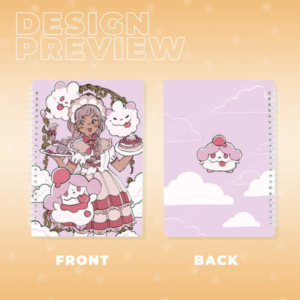 [Pokemon] A5 PVC "Slurpuff Girl" Notebook
