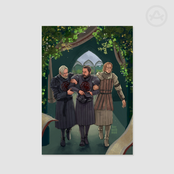 Maekar, Baelor & Daeron good ending. Poster Printing