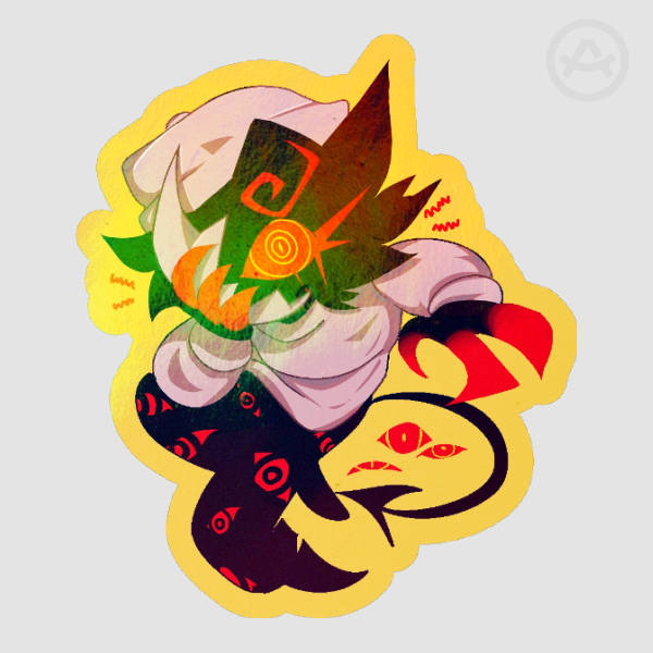Folly Holographic Sticker (Regretevator)