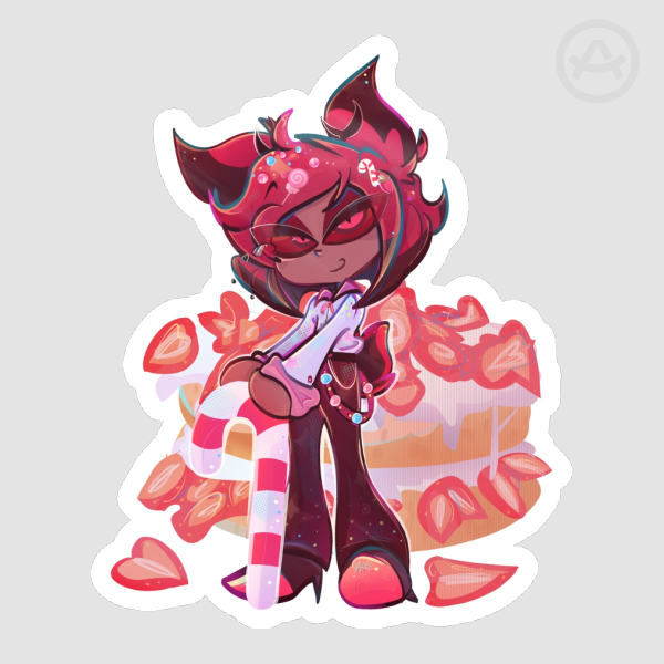 Candy Alastor Sticker (Hazbin Hotel)