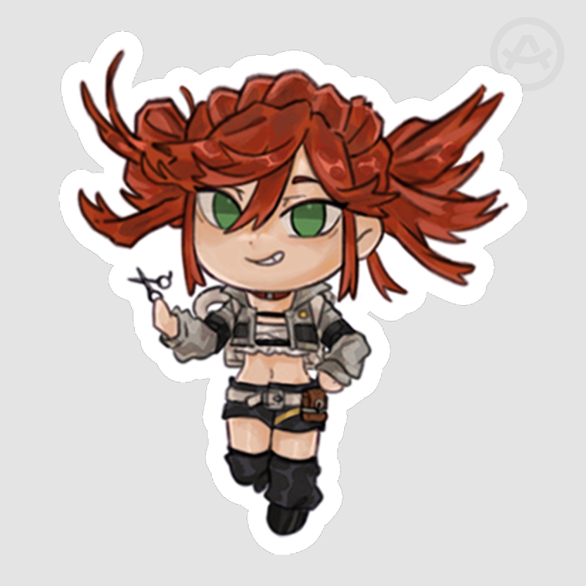 Chibi Gachiakuta Riyo Sticker