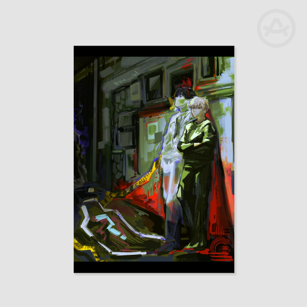 ALNST Ghost Ivan A5 Poster