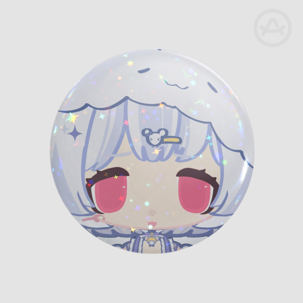 Vtuber Nemimi Yane Button Pin