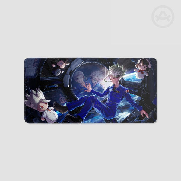 [Dr. STONE Desk Pad] Senku in Space