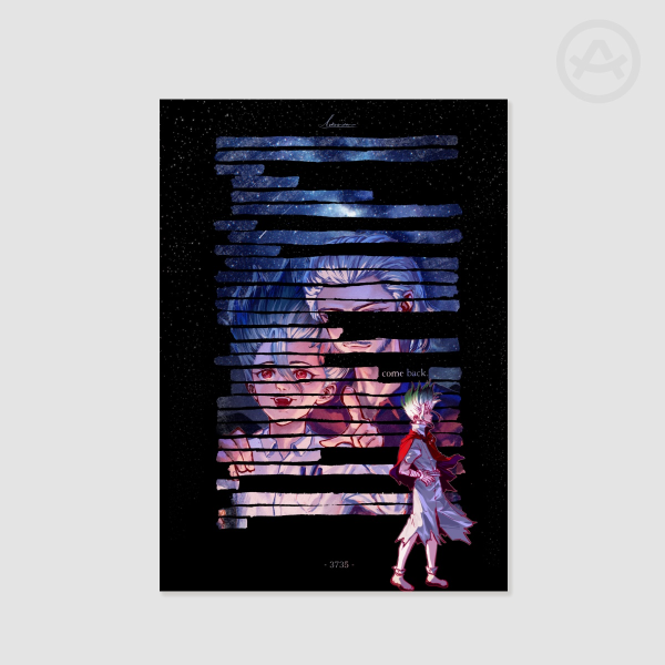 [A5 Dr. STONE Print] Senku and Byakuya