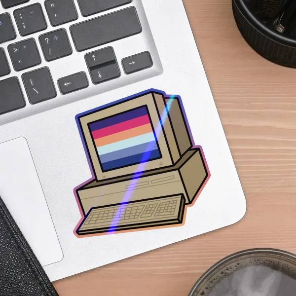 Lesboy Pride Sticker