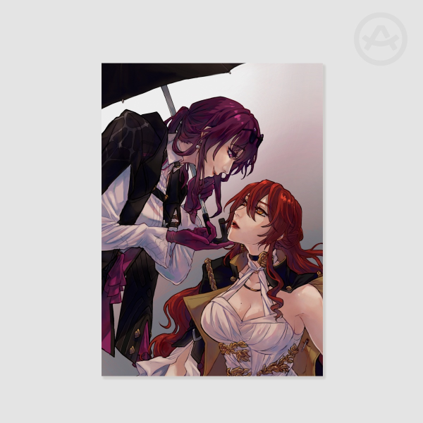 HSR Kafka x Himeko A4 Print