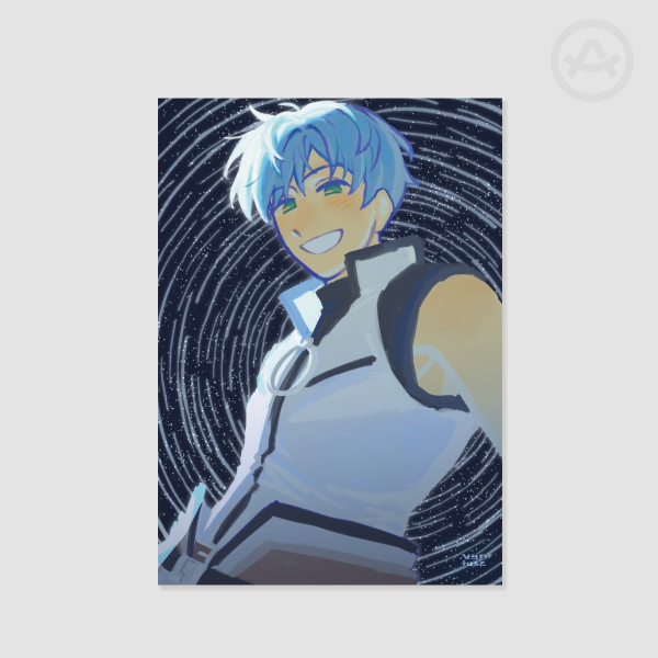 Star Ocean 3 - Fayt Leingod Print