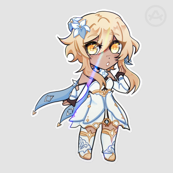 Tan Lumine Sticker