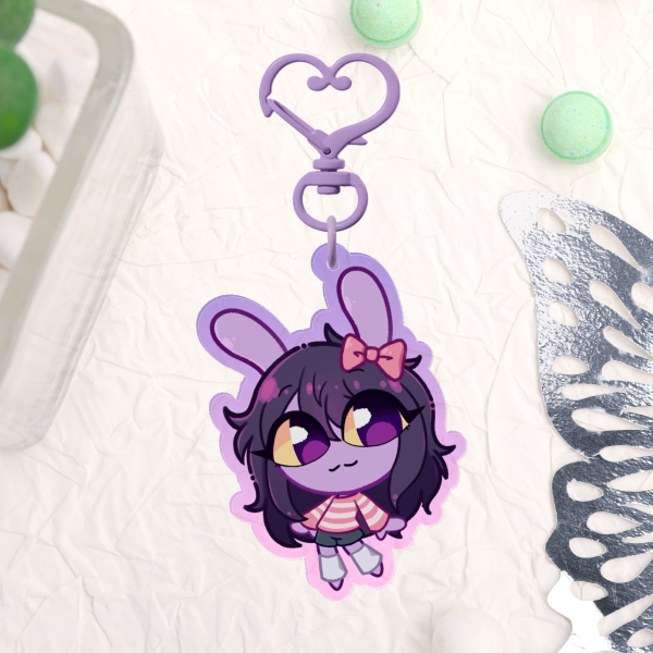 Jax Trans Acrylic Keychain