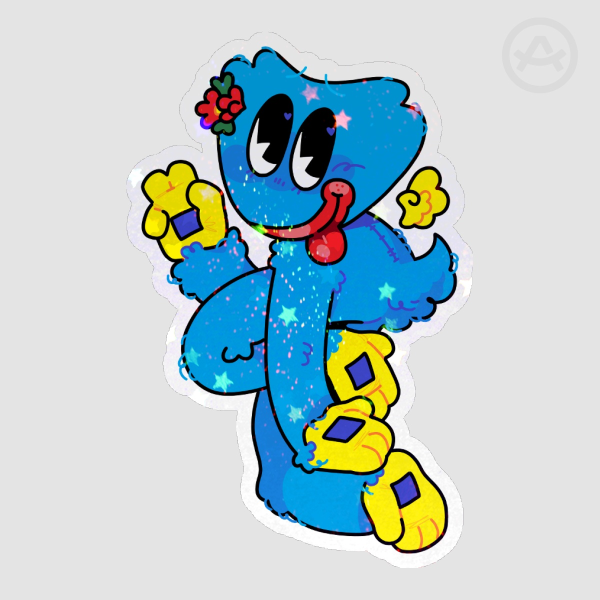 Huggy Wuggy, Holo Stars Sticker
