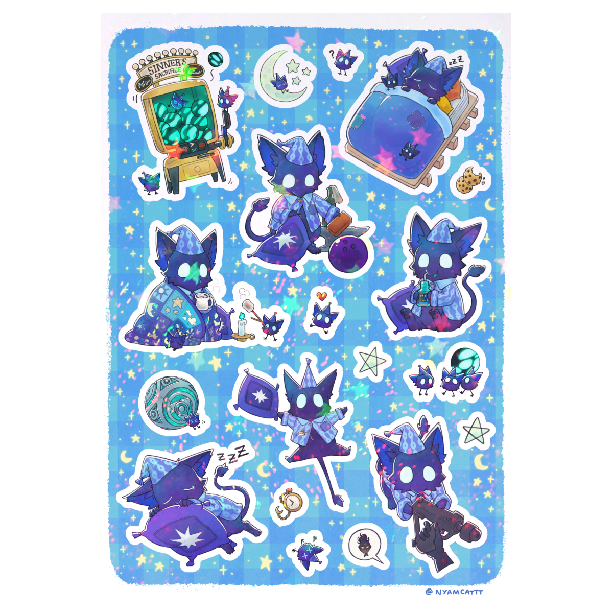 Deadlock Rem Sticker Sheet