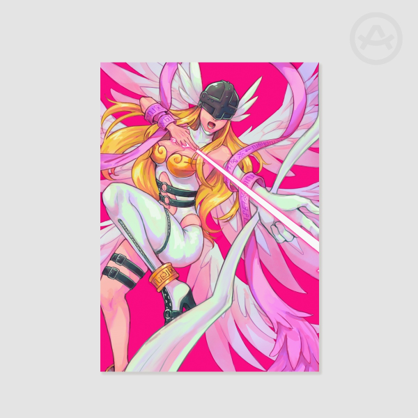 Digimon Angewomon A4 Print