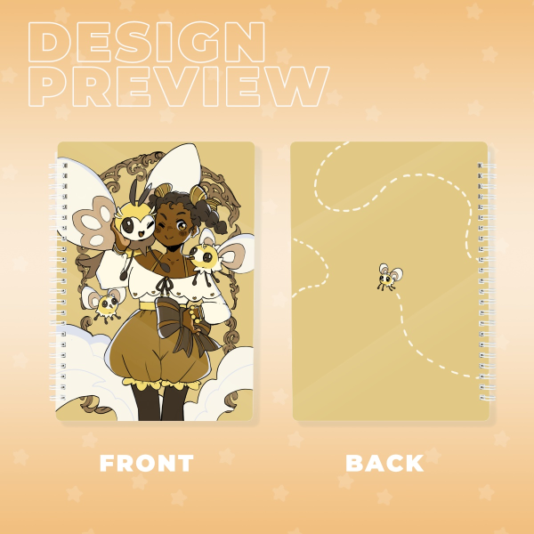 [Pokemon] A5 PVC "Ribombee Girl" Notebook