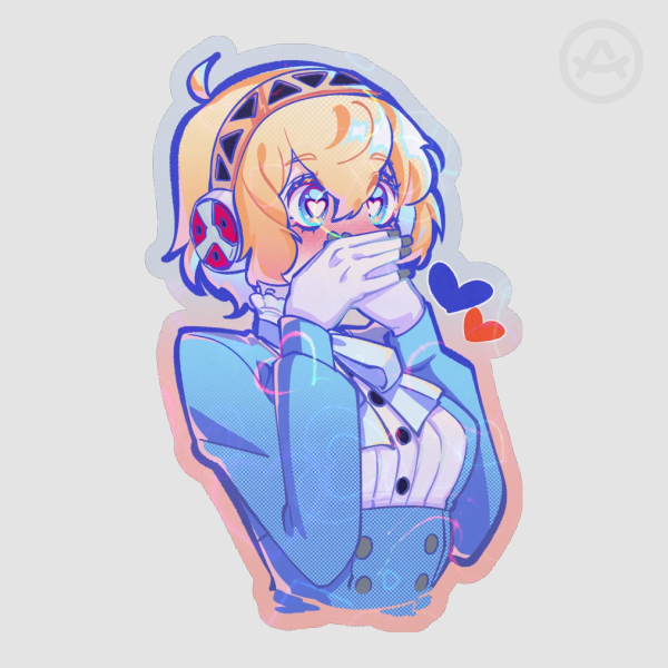 Aigis holo sticker