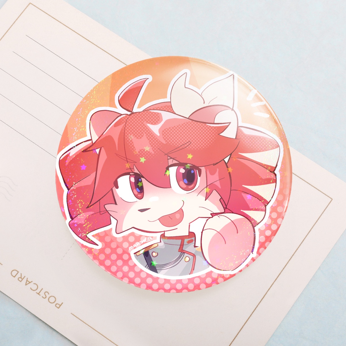 Teto Cat Fanart Badge