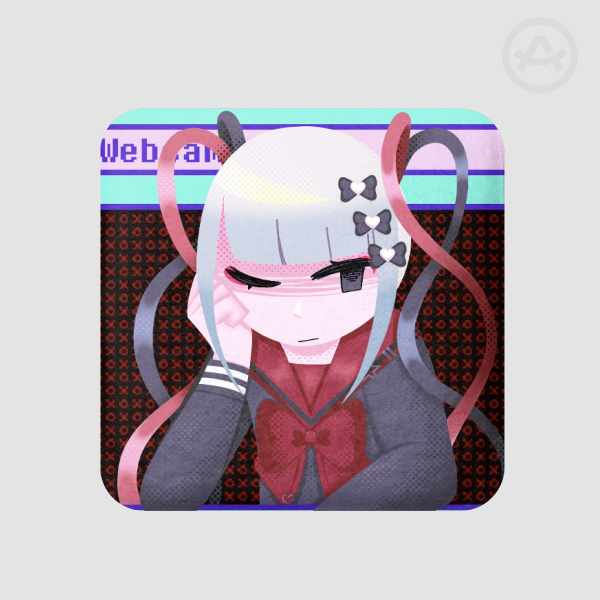 [Dark KAngel] Square Plush Badge