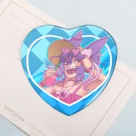Summer Bunny Badge
