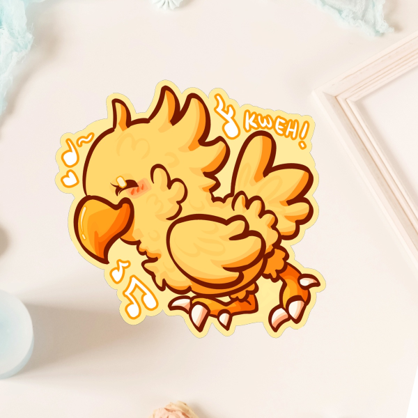 [FF] Chocobo Final Fantasy Die Cut Stickers