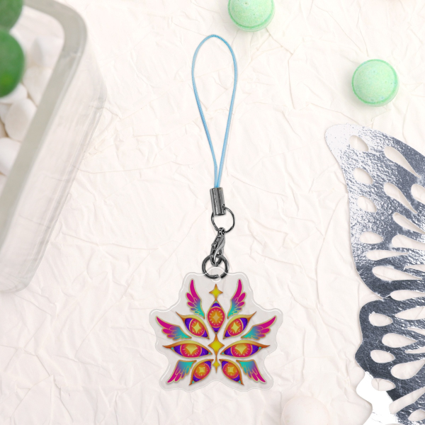 All Seeing Seraph - Angel Epoxy Phone Charm