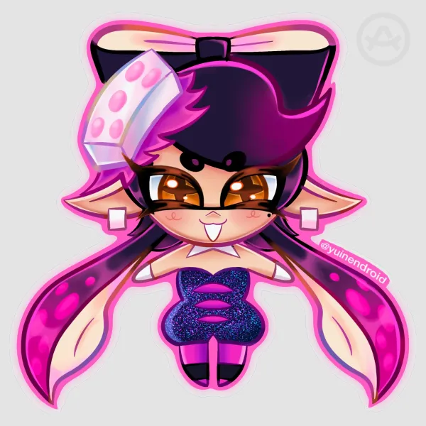 Callie splatoon sticker