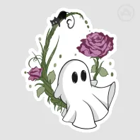 S&N: Rose Swing Sticker