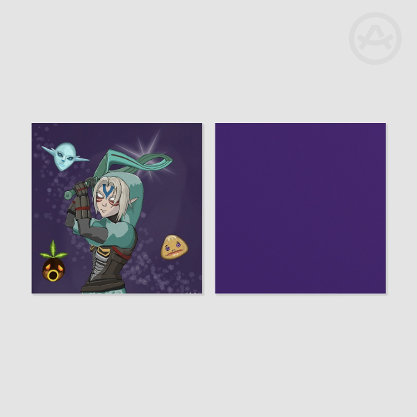 Fierce Deity Link Square Photocard