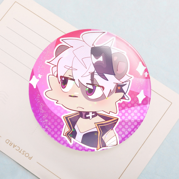 V_Flower Bear Fanart Badge