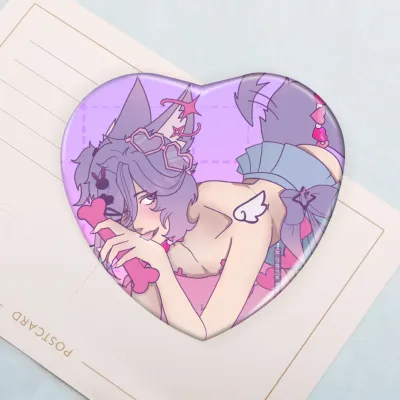 Lewd Bunny (Puppy ver.) Badge