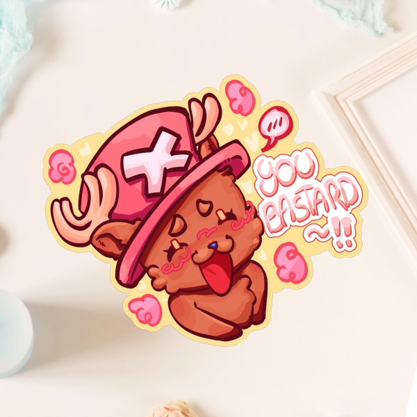 [OP] Chopper, You Bastard! Die Cut Stickers