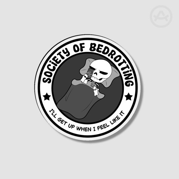 Society of Bedrotting Shaped Fridge Magnets
