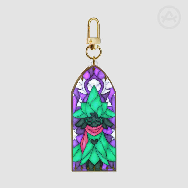 Ralsei - Stained Glass || Deltarune || Ripple Acrylic Keychains