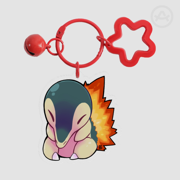 Cyndaquil Keychain