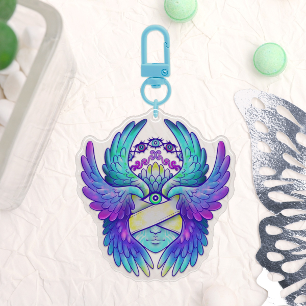 The Blind - Angel Epoxy Charm