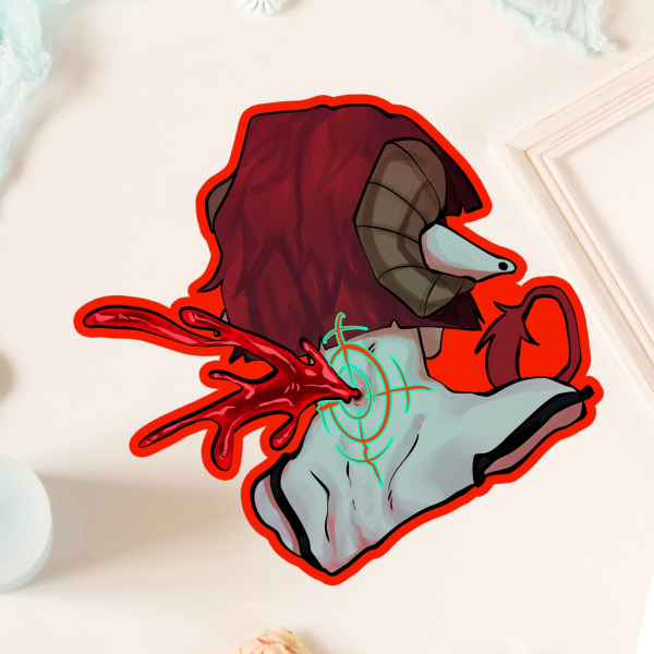 [WLHN] Rolna Headshot Die Cut Stickers