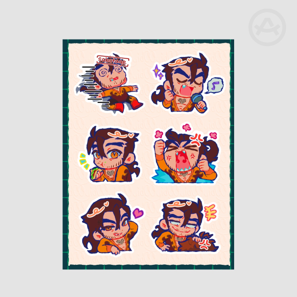 FLAMBAE DISPATCH [Standard Stickers]