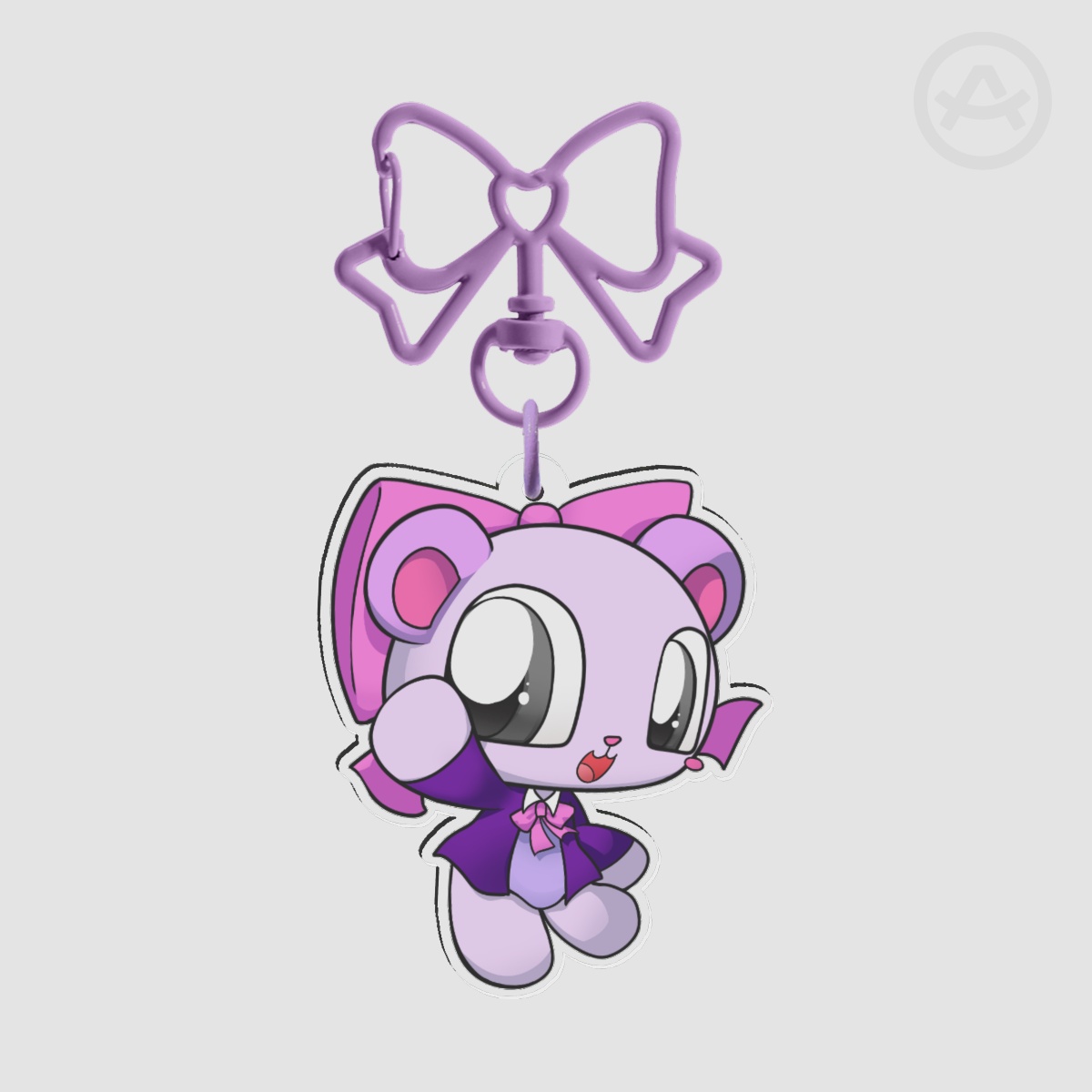 Violet Acrylic Keychains by Little Deadly World - ACGGOODS