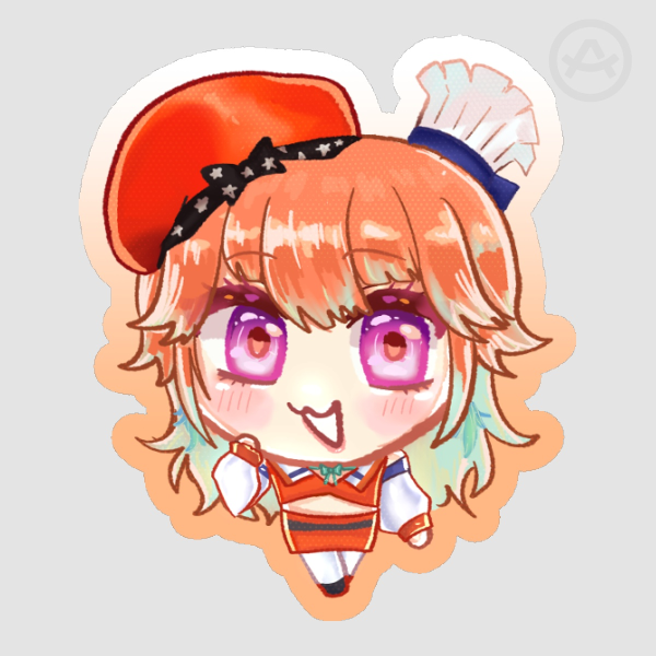 Hololive Takanashi Kiara Sticker by starcelestias
