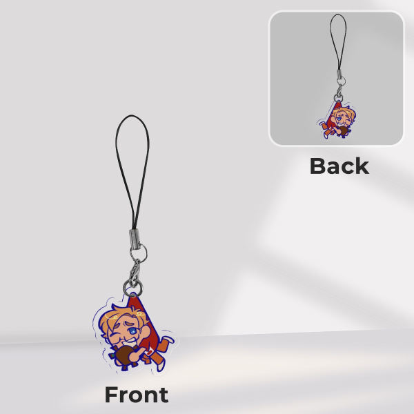 Grace and Rocky phone charm