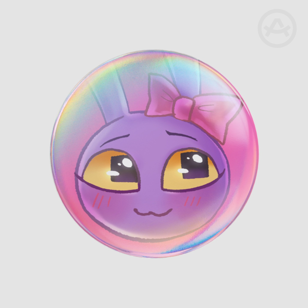 [TADC] The Amazing Digital Circus Jax Round Badge Button Pin by starcelestias