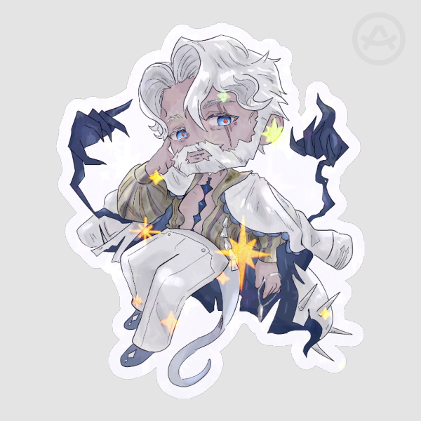 Morimens Pontos Die Cut Sticker