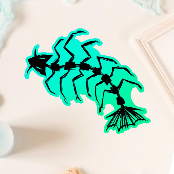 Fishtipide Die Cut Stickers
