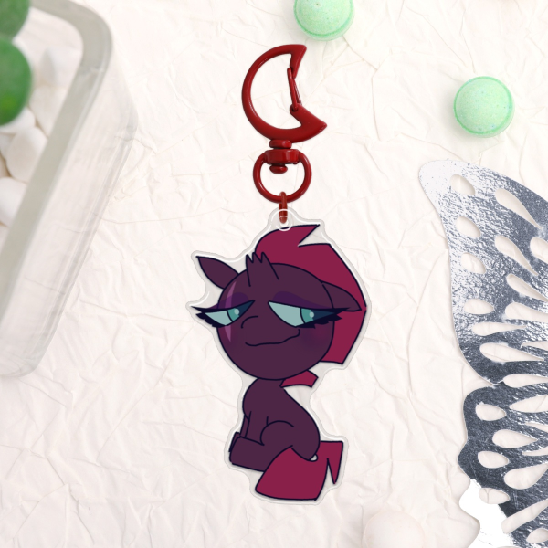 MY LITTLE PONY | Tempest Shadow Double-Sided Acrylic Charm Clear