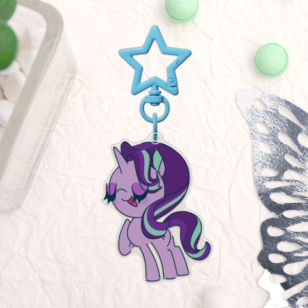 MY LITTLE PONY | Starlight Glimmer Double-Sided Acrylic Charm Clear
