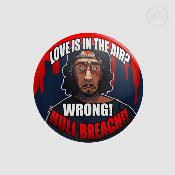 Love is in the Air Iron Lung Badge