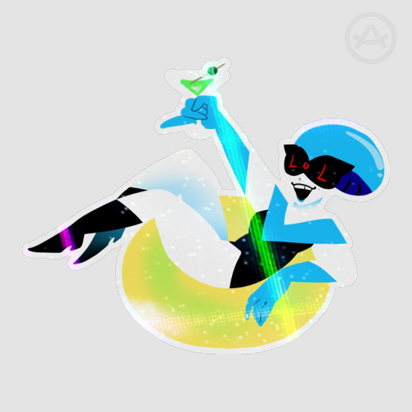 Queen Die Cut Sticker