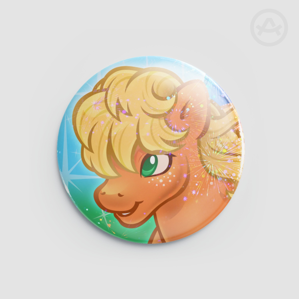 MLP G1 Applejack Badge