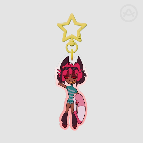 Alastor Dress-Up Wave 1 Acrylic Keychain