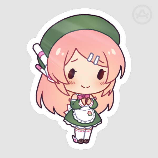 Momone Momo sticker
